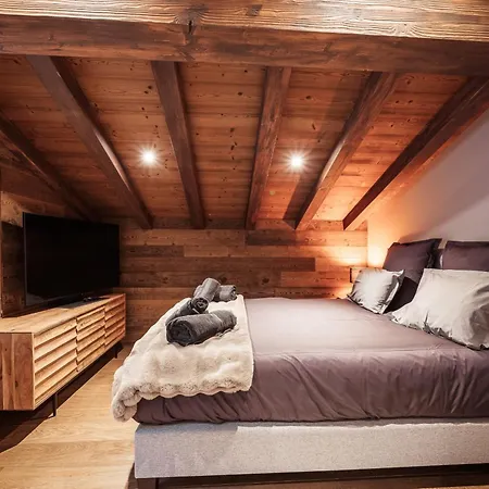 La Combe Blanche - Balcon Sur Le Mont-blanc Chalet Combloux
