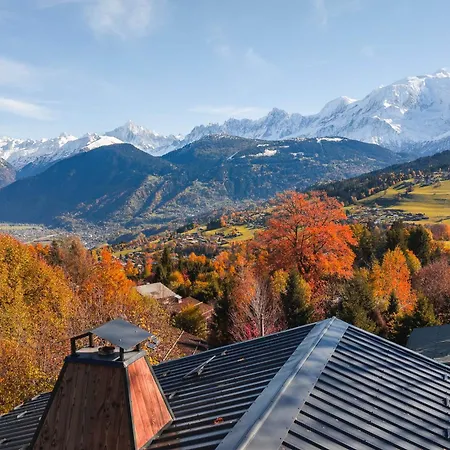 La Combe Blanche - Balcon Sur Le Mont-blanc Chalet Combloux