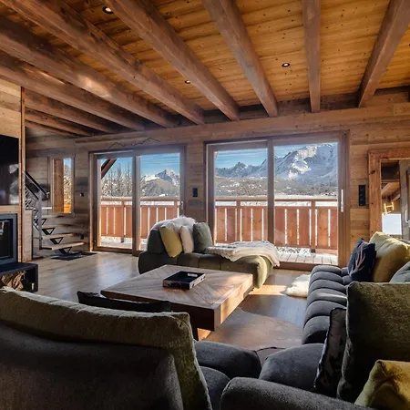 Chalet La Combe Blanche - Balcon Sur Le Mont-blanc *