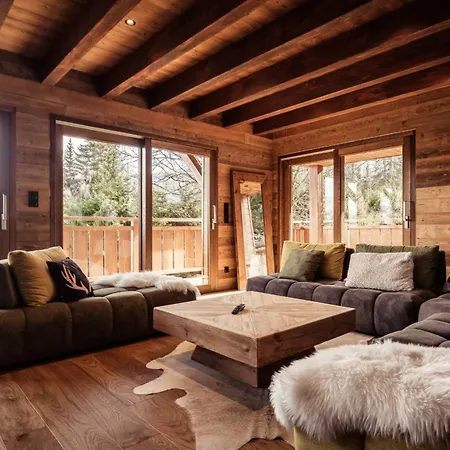La Combe Blanche - Balcon Sur Le Mont-blanc Chalet Combloux