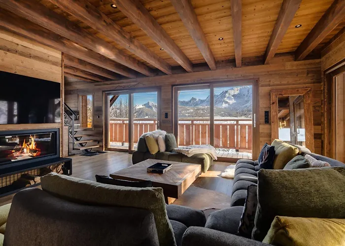 Chalet La Combe Blanche - Balcon Sur Le Mont-blanc *